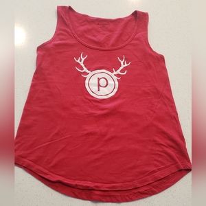 Pure Barre Christmas tank top XS